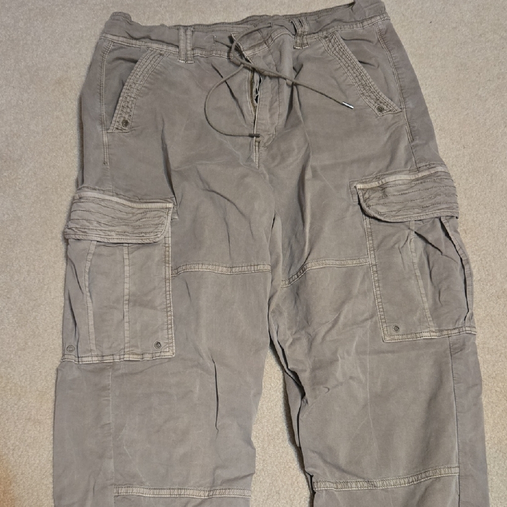 American Eagle Outfitters Women's Tan Cargo Pants